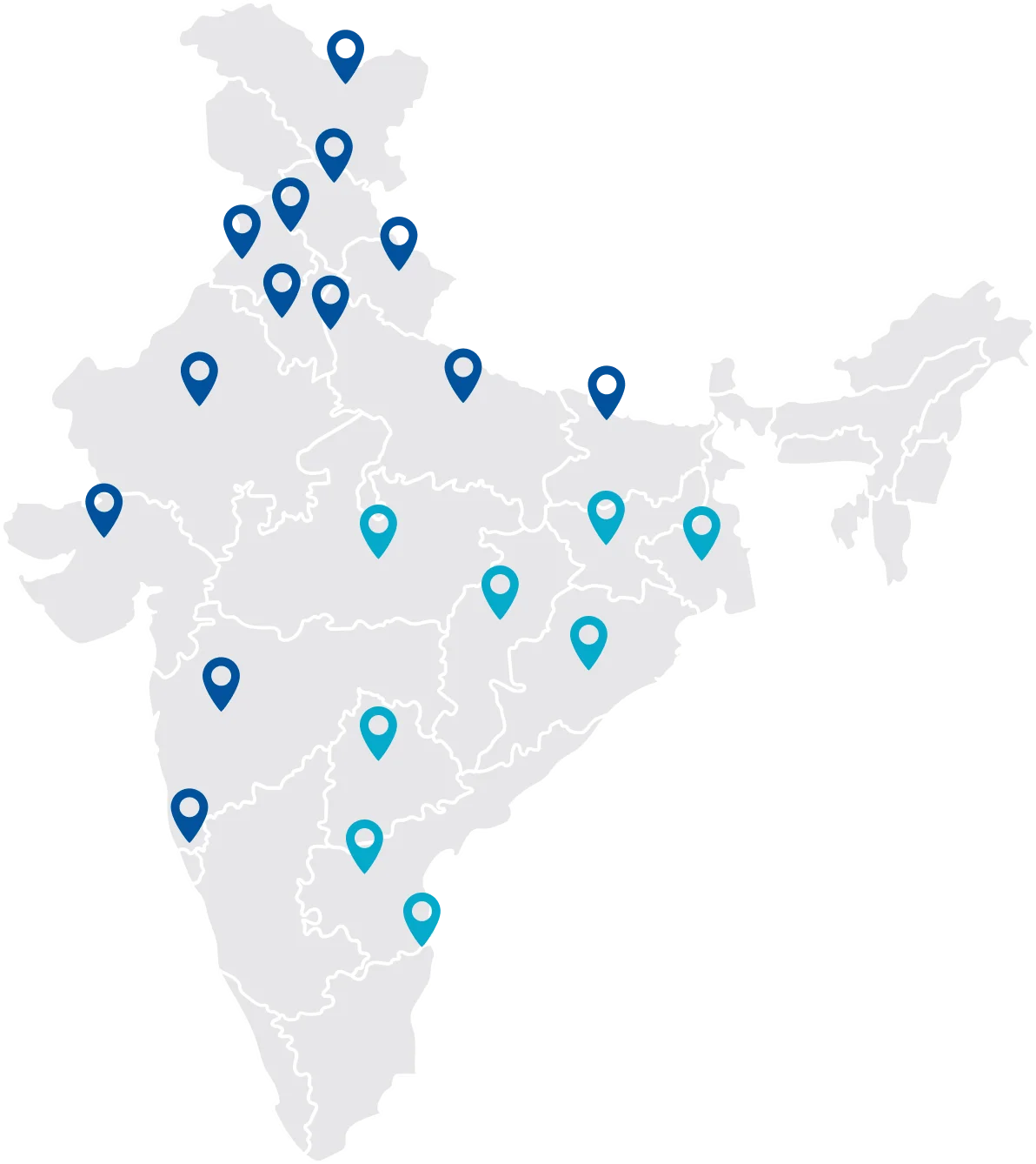 EZOLE PHARMACEUTICAL Map-Presence